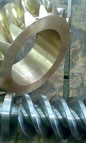 Engrenagem helicoidal para rosca sem-fim Engrenagem helicoidal para rosca sem-fim